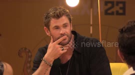 Christopher Hemsworth and Anya Taylor-Joy participate in CCXP23 in Sao Paulo, Brazil
