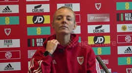 Wales press conference with Sophie Ingle