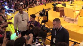 American screenwriter and film director Zack Snyder attends CCXP23 in Sao Paulo, Brazil