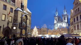 Christmas Celebrations Kick Off in Prague, Czech Republic