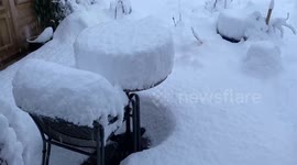 UK: Heavy Snow In Cumbria Causes Widespread Disruptions