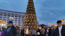 Christmas market opens in Bucharest to celebrate festive season