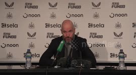 Newcastle 1 - 0 Man Utd: Erik ten Hag post-match press conference