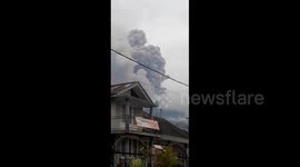 Indonesia: Mount Marapi Spews Kilometers-High Column Of Ash In Recent Eruption