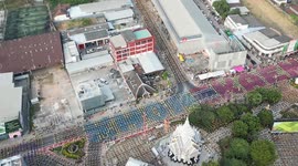 Thousands of folk dancers perform on streets for 226th anniversary of Thai province
