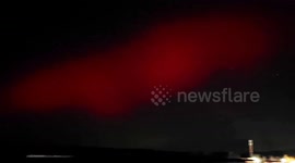 China's ‘Arctic Village’ glows with northern lights magic for the second time in just one month