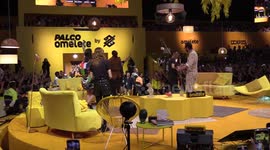 Jason Momoa, Patrick Wilson and James Wan talk about Aquaman at CCXP23 in Sao Paulo, Brazil