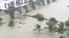Cyclone Michaung Brings Severe Flooding  in Chennai, India