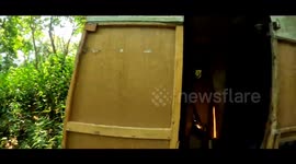 Man finds 'next level' abandoned house with adult magazines and 'd*ldos littering the place'