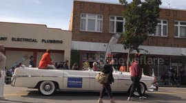 Spirit of the Holidays Parade in San Pedro, Featuring Los Angeles Mayor Karen Bass