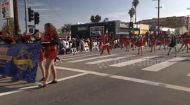 Spirit of the Holidays Parade in San Pedro, Featuring Los Angeles Mayor Karen Bass