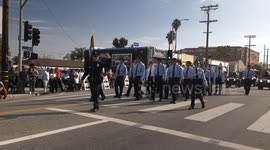 Spirit of the Holidays Parade in San Pedro, Featuring Los Angeles Mayor Karen Bass