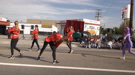 Spirit of the Holidays Parade in San Pedro, Featuring Los Angeles Mayor Karen Bass