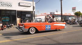 Spirit of the Holidays Parade in San Pedro, Featuring Los Angeles Mayor Karen Bass