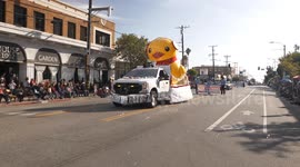 Spirit of the Holidays Parade in San Pedro, Featuring Los Angeles Mayor Karen Bass