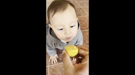 Baby's First Taste of Lemon