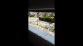 Fire Truck Comes in Too Hot and Catches the Fire Marshal's Bumper