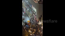 US: Pro-Palestine Demonstrators Rally Outside Israeli-Jewish Restaurant And Through Philadelphia Neighborhoods