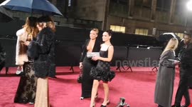 Is that a Muppet or is that Tallia Storm. Shot on the arrivals for The annual Fashion Awards held at The Royal Albert Hall
