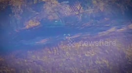 Ukrainian forces destroy Russian Buk-M2 air defence system