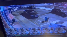 Two friends' tipsy stumble: unharmed tumble after a night out