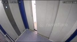 Caught on camera: man in camouflage assaults child in elevator, criminal case opened