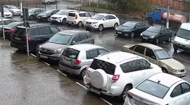 High-speed chase ends in chaos: driver crashes into police vehicle and parked cars