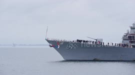 USS Ramage Concludes Dynamic 6th Fleet Deployment, Returns to Norfolk in VA, USA