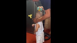 Son Is Turned Into A Helicopter