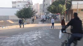 City of Khan Yunis amidst the Israeli military operation in the Gaza