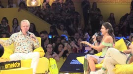 Mark Willians gives interview at CCXP23 in Sao Paulo, Brazil