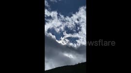 China: Mesmerizing Ring Of Colored Clouds Spotted In Yunnan
