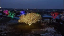 Dazzling delight: Draper Park's spectacular holiday lights illuminate Utah's festive spirit