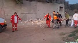 Paramedics At Work In Central Gaza
