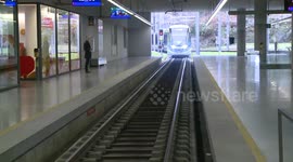Made-in-China metro train goes into operation in northern Portugal