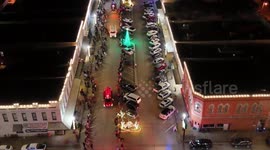 2023 Lighted Christmas Parade in Clifton, USA