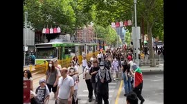 Australia: Hundreds Join School Strike For Palestine In Melbourne 4