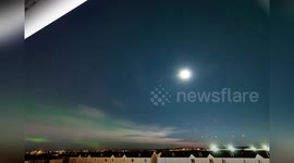 Spectacular Aurora Illuminates Night Sky in Saskatoon, Canada
