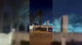 Rocket Attack On Baghdad's Green Zone, Iraq