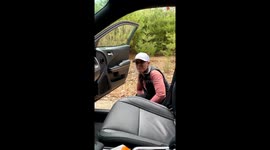 When nature interrupts your beautiful road trip with an urgent call