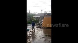 Indonesia: Flash Flooding Hits Batu City In East Java