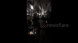 Elizabeth line passengers left stranded by power outage