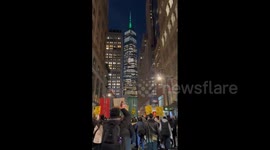 US: Thousands March Through NYC For “Shut Down Wall Street” Protest, Demanding Ceasefire In Gaza