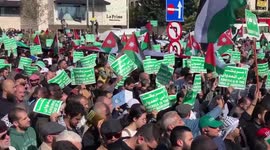 Jordanians rally to denounce U.S. stance on Gaza conflict
