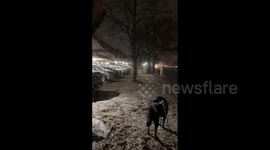 US: Cold Front Moves Across Colorado, Bringing Heavy Snow