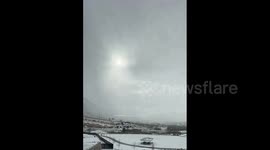 US: Cold Front Moves Through Utah, Bringing Inches Of Snow To Northern Region