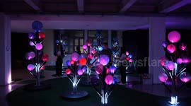 Hypnotic lights festival mesmerises locals in Thailand
