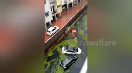 Cyclone Michaung's Wrath: Cars swept away in Chennai's Flash Floods