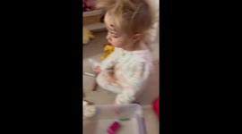 Daughter Gives Herself a Makeover