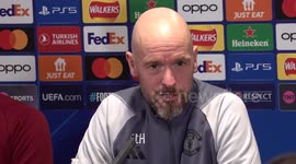 Erik Ten Hag and Scott McTominay press conference in Manchester, UK
